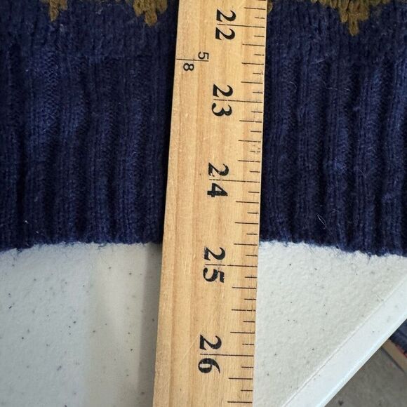 Trend Basics Men’s Colorful 2000s Round Neck Sweater Size Large 100% Acrylic - Picture 6 of 7